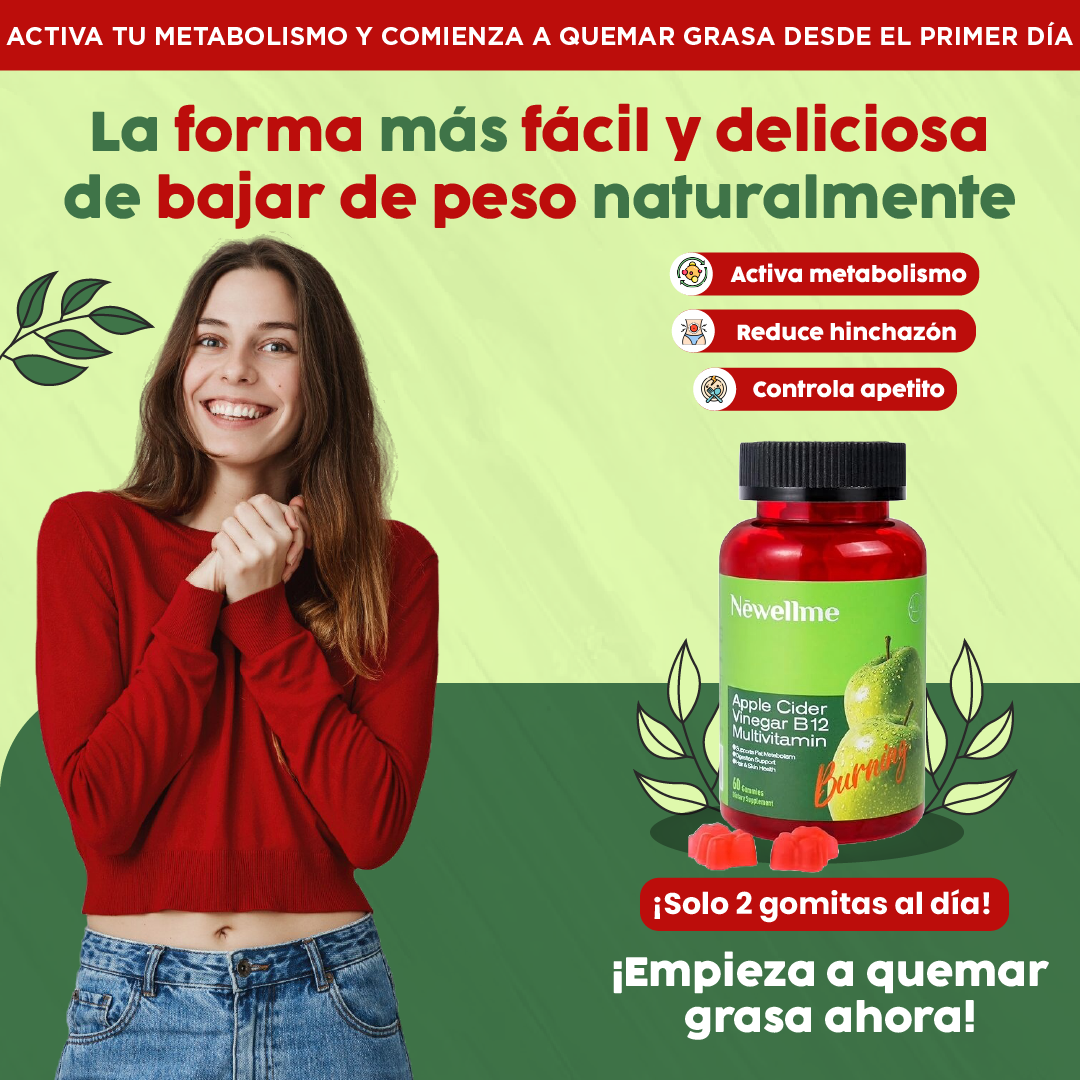 Newellme Gomas| Deliciosas para quemar grasa.
