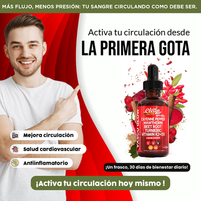 Vascu Glow| Circulación activa, cuerpo liviano.
