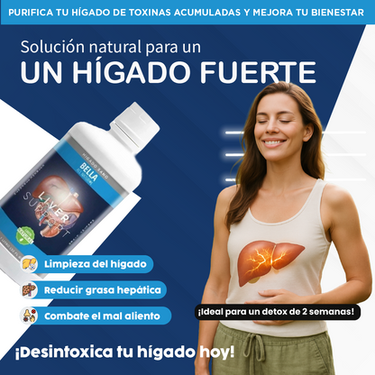 Liver Support| Limpia tu hígado, transforma tu bienestar.