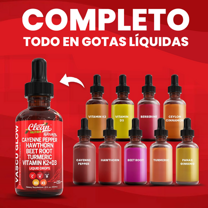 Vascu Glow| Circulación activa, cuerpo liviano.