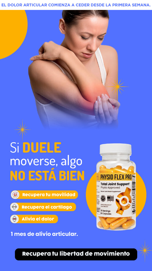 Physio Flex Pro| Vuelve a moverte sin dolor.