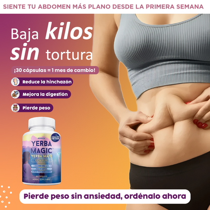 Yerba Magic| Digestión en orden, cuerpo en forma.