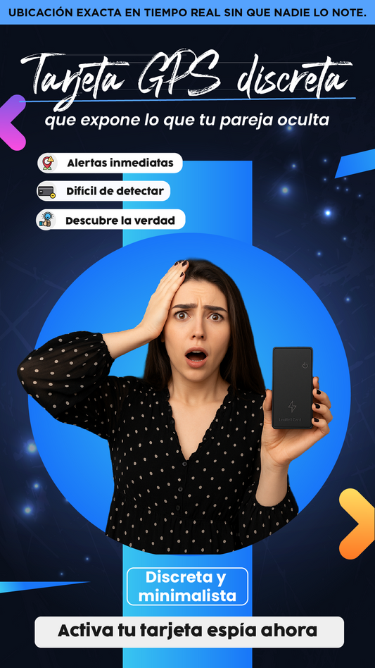 Smart Track Card| Tu aliado secreto para atrapar mentiras.