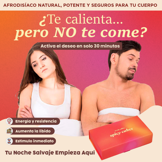 Spicy cubes| Placer natural, intenso y seguro