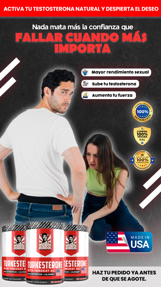 Turkesterone| Impulsa tu libido y mejora tu rendimiento